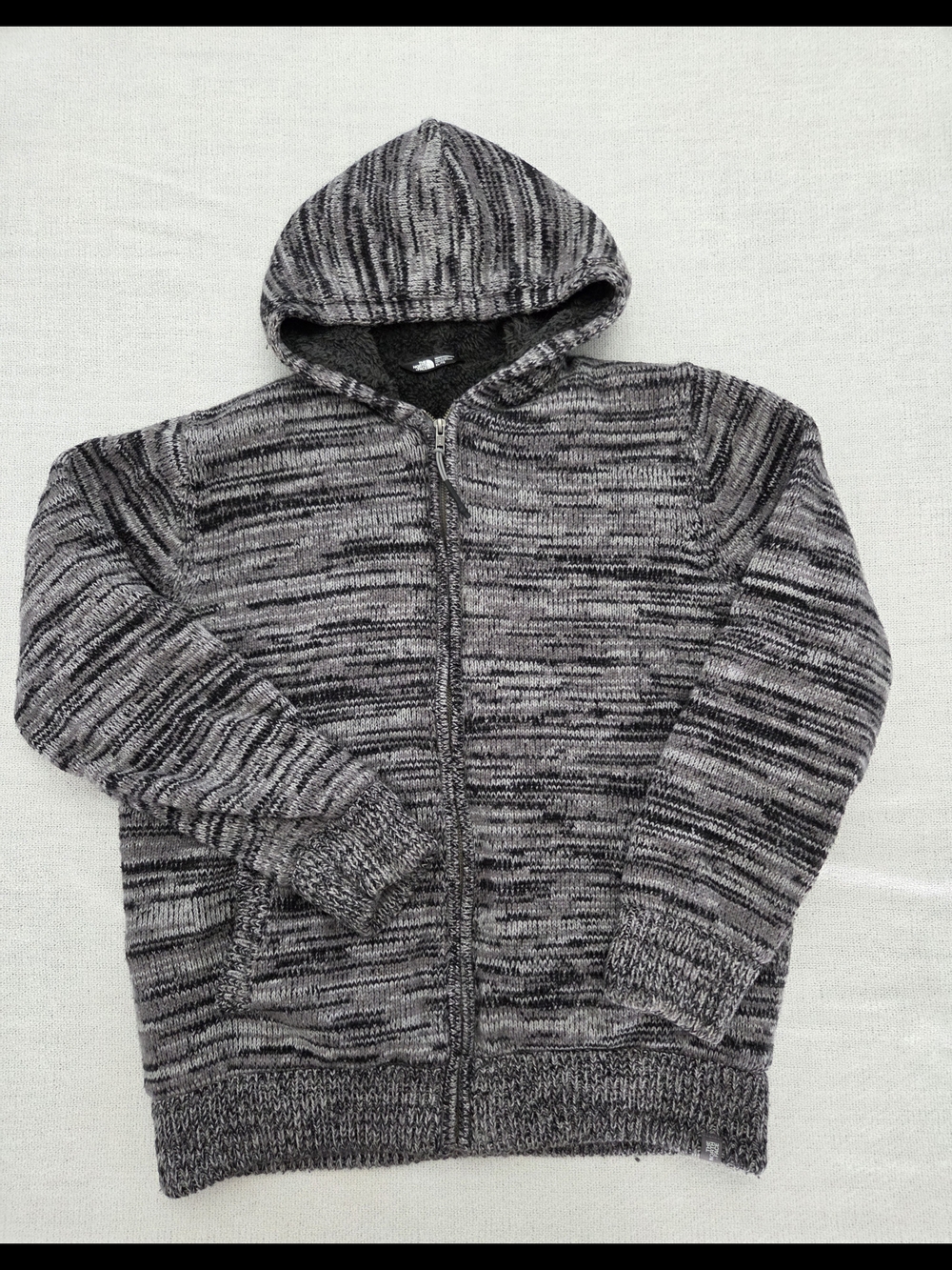 The North Face Twisted Ridge Men's Gray Zip Hoodie Sweater